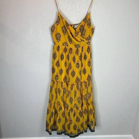 NWT Sachin & Babi X Anthropologie Tiered Midi Dress Size 10 - Picture 2 of 16